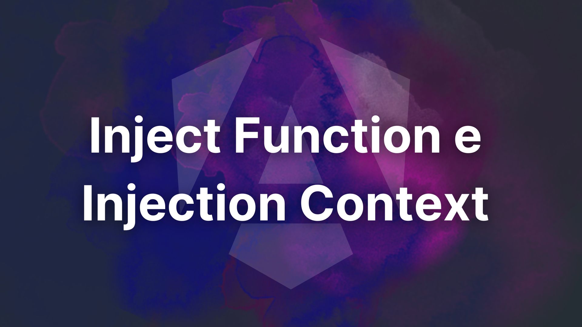 img of Inject Function e Injection Context no Angular
