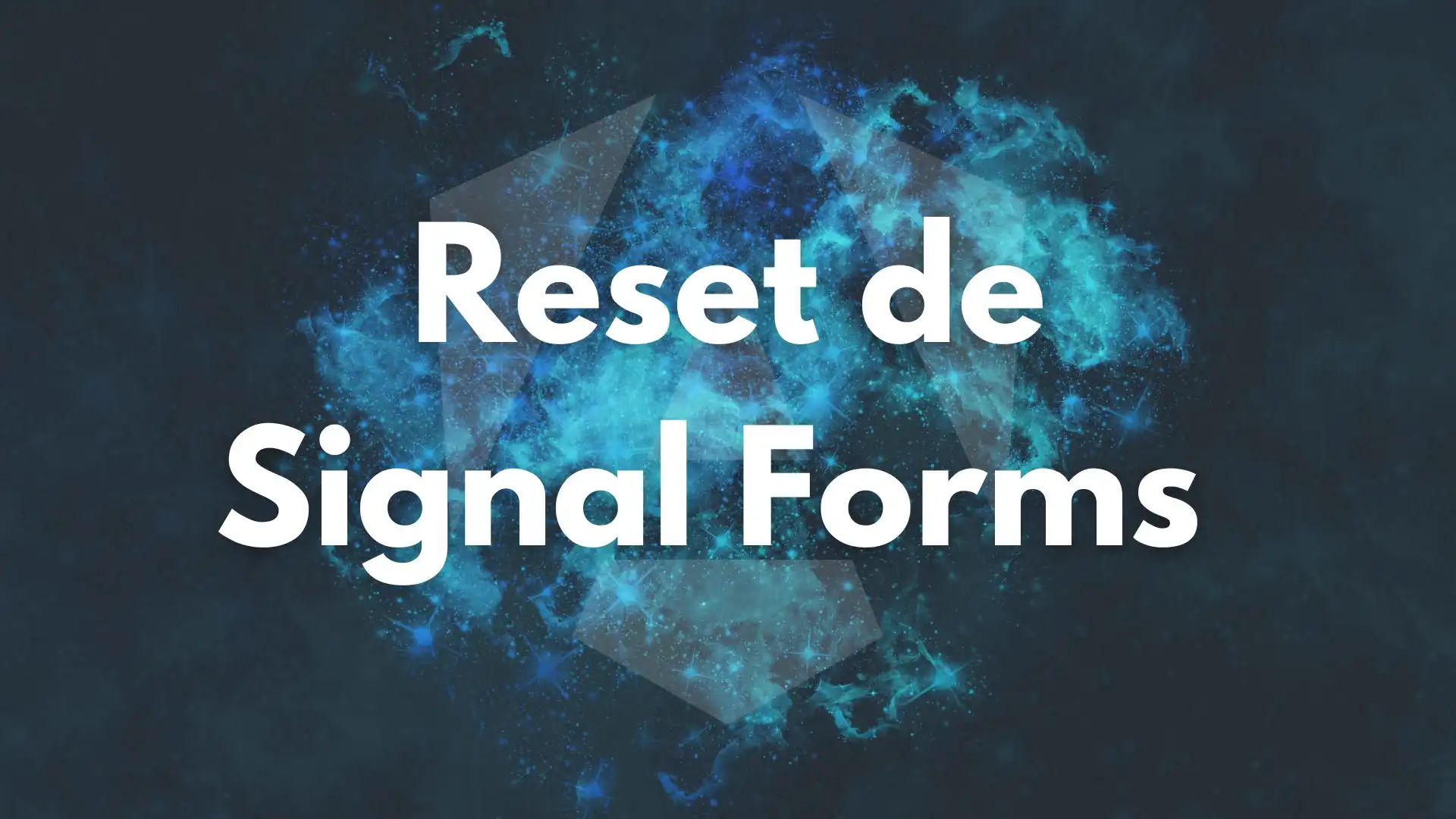 img of Reset de Signal Forms no Angular